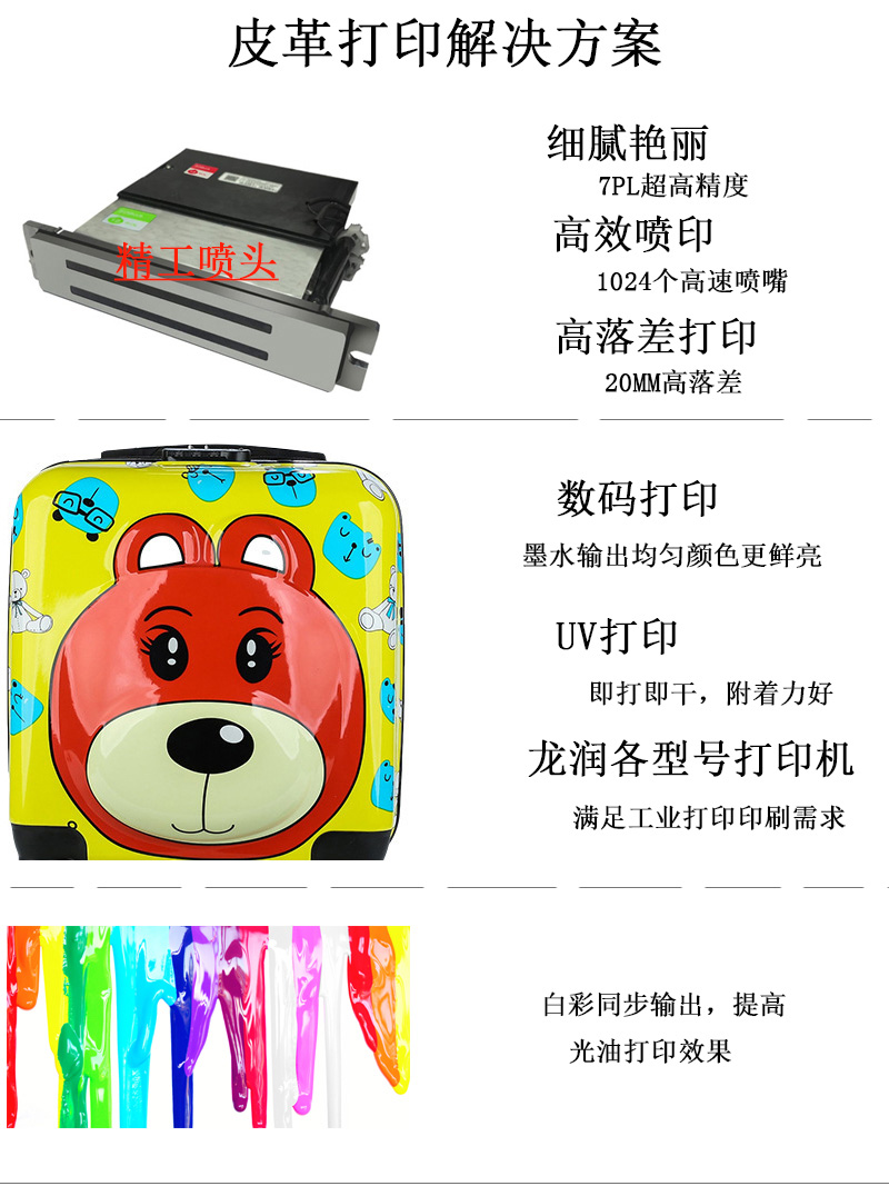 皮革打印解決方案，皮具箱包打印方案